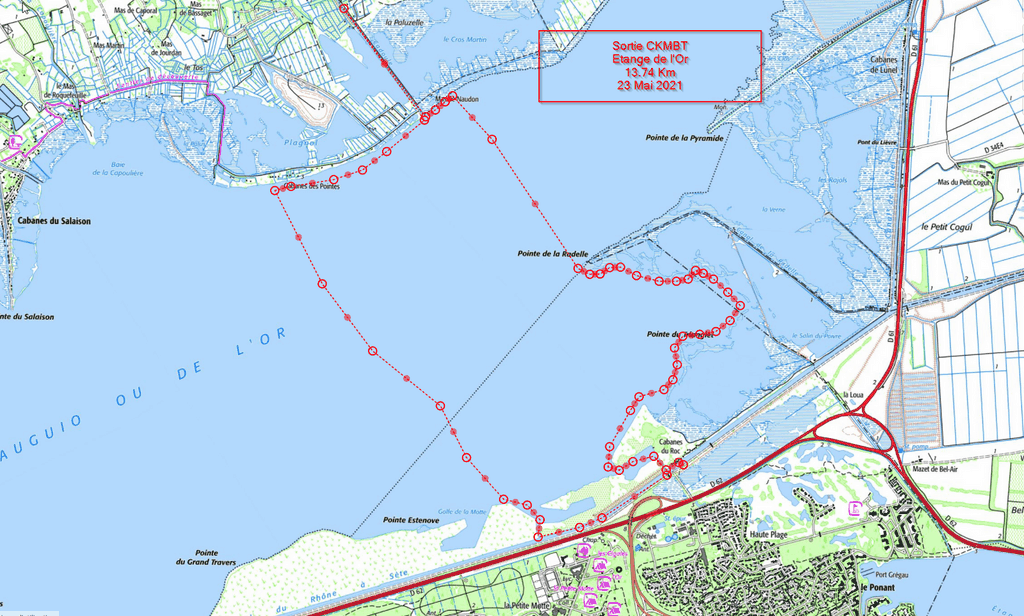 parcours etang de l Or